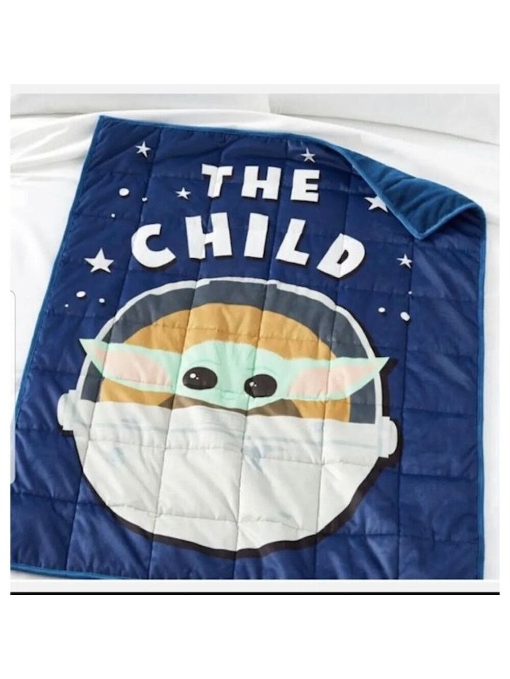 Star Wars Mandalorian "The Child" NEW Weighted Blanket 4.5lbs, NIB